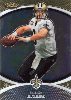 2010 Finest #50 Drew Brees  Front