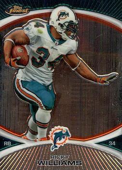 2010 Finest #63 Ricky Williams  Front