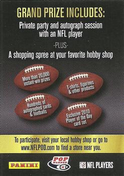 2010 Panini Absolute Memorabilia #NNO Spend a Day with an NFL Player Back
