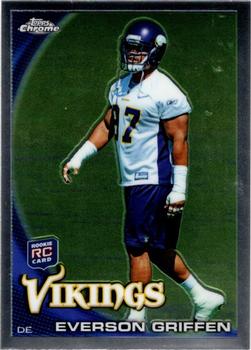 2010 Topps Chrome #C134 Everson Griffen  Front