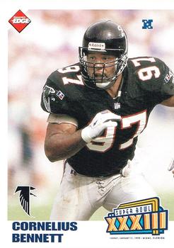 1999 Collector's Edge Super Bowl XXXIII #A6 Cornelius Bennett Front
