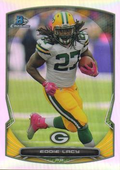 2014 Bowman Chrome - Refractor #1 Eddie Lacy Front
