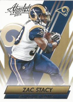 2014 Panini Absolute - Retail #84 Zac Stacy Front