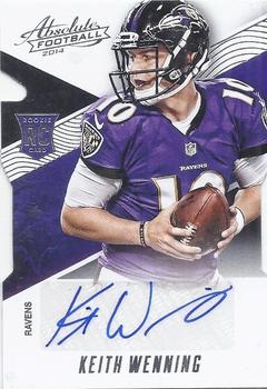 2014 Panini Absolute - Retail #194 Keith Wenning Front