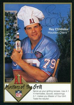 1994 A1 Masters of the Grill #NNO Ray Childress Front