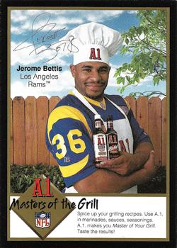 1994 A1 Masters of the Grill #NNO Jerome Bettis Front