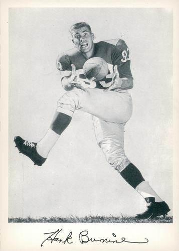 1956 Jay Publishing New York Giants #NNO Hank Burnine Front