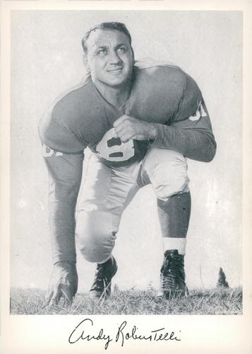 1956 Jay Publishing New York Giants #NNO Andy Robustelli Front
