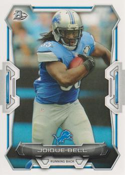 2015 Bowman #42 Joique Bell Front