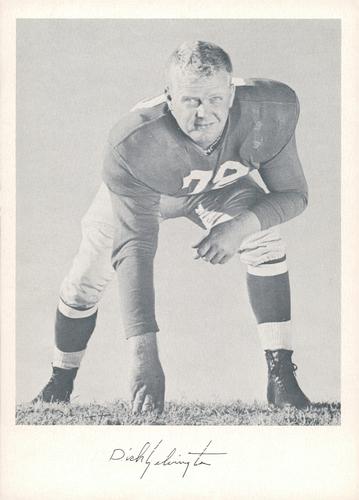 1957 Jay Publishing New York Giants #NNO Dick Yelvington Front