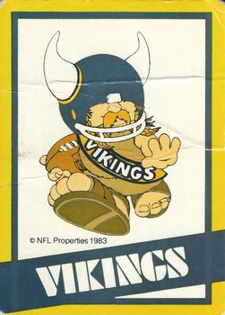 1983 NFL Properties Huddles #NNO Minnesota Vikings Front