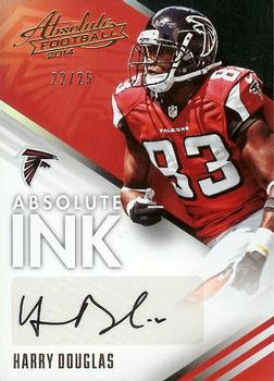 2014 Panini Absolute - Absolute Ink Spectrum Gold #AB-HD Harry Douglas Front