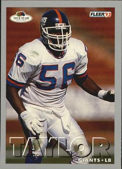 1993 Fleer Fruit of the Loom #31 Lawrence Taylor Front