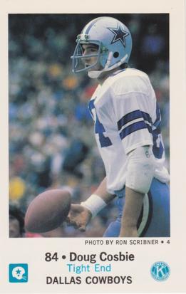 1983 Dallas Cowboys Police #NNO Doug Cosbie Front