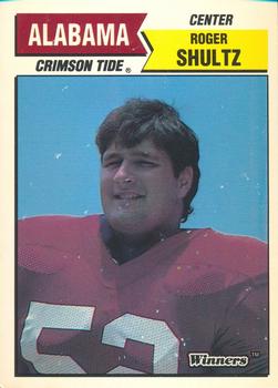 1988 Winners Alabama Crimson Tide #NNO Roger Shultz Front