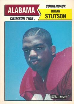 1988 Winners Alabama Crimson Tide #NNO Brian Stutson Front