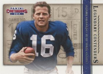 2014 Panini Contenders - Legendary Contenders #8 Frank Gifford Front