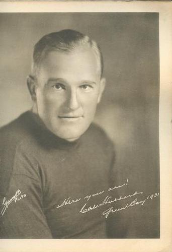 1932 Walker's Cleaners Green Bay Packers #22 Cal Hubbard Front