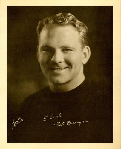 1932 Walker's Cleaners Green Bay Packers #27 Nate Barragar Front