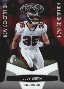 2010 Panini Certified #178 Cody Grimm  Front