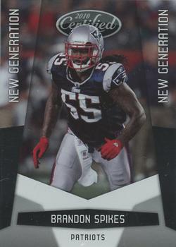 2010 Panini Certified #182 Brandon Spikes  Front
