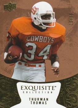 2014 Upper Deck Exquisite Collection #41 Thurman Thomas Front