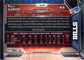 2015 Topps #162 Percy Harvin Back