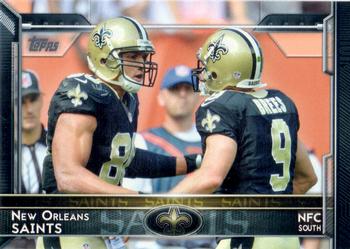 2015 Topps #242 New Orleans Saints Front