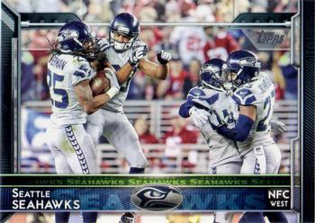 2015 Topps #276 Seattle Seahawks Front