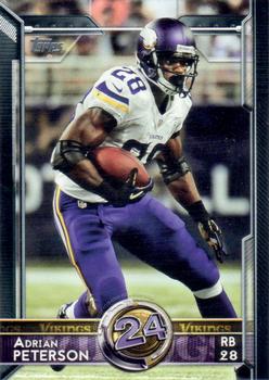 2015 Topps #342 Adrian Peterson Front