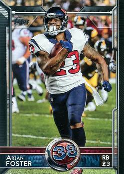 2015 Topps #369 Arian Foster Front
