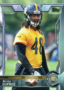 2015 Topps #489 Alvin Dupree Front