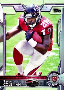 2015 Topps #490 Tevin Coleman Front