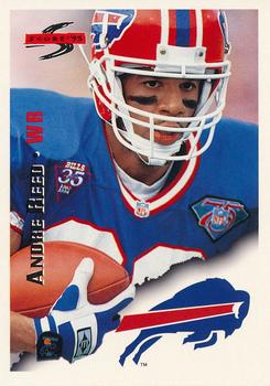 1995 Score - Promotional Backs #16 Andre Reed Front