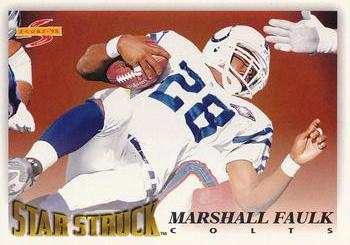 1995 Score - Promotional Backs #209 Marshall Faulk Front