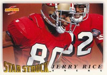 1995 Score - Promotional Backs #211 Jerry Rice Front
