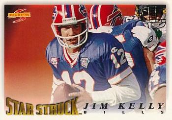 1995 Score - Promotional Backs #228 Jim Kelly Front