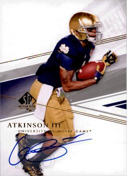 2014 SP Authentic - Autographs #94 George Atkinson III Front
