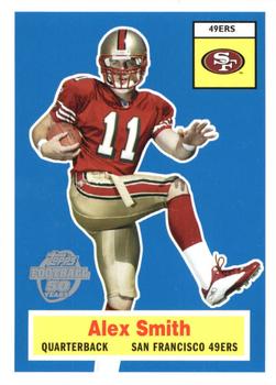 2005 Topps - Throwback Promos #1 Alex Smith Front