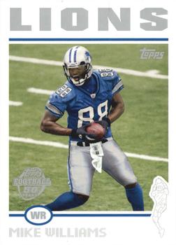2005 Topps - Throwback Promos #2 Mike Williams Front