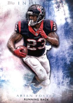 2015 Topps Inception #55 Arian Foster Front