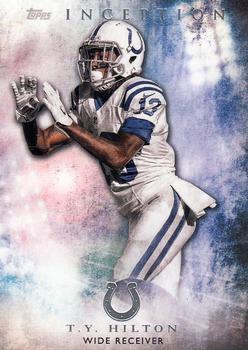 2015 Topps Inception #99 T.Y. Hilton Front