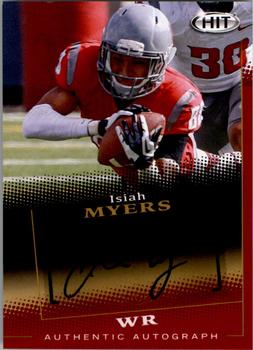 2015 SAGE HIT - Autographs Red #A99 Isiah Myers Front