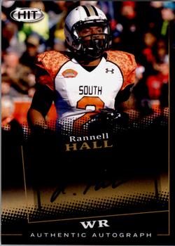 2015 SAGE HIT - Autographs Black #A127 Rannell Hall Front