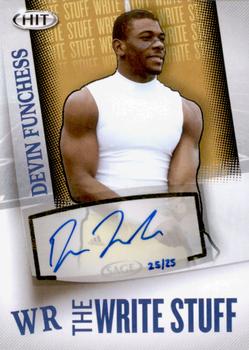 2015 SAGE HIT - Write Stuff Autographs #WS2 Devin Funchess Front