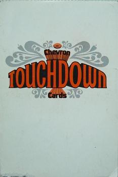 1971 Chevron Touchdown British Columbia Lions #NNO Jackie Parker Back