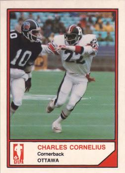 1983 JOGO CFL Limited #NNO Charles Cornelius Front