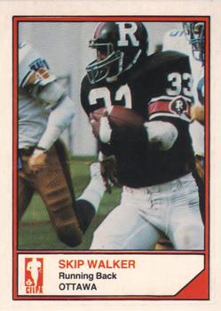 1983 JOGO CFL Limited #NNO Skip Walker Front