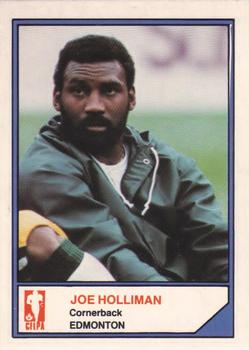 1983 JOGO CFL Limited #NNO Joe Hollimon Front