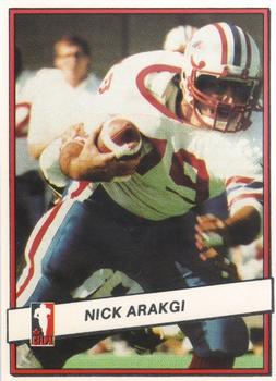 1985 JOGO #61 Nick Arakgi Front